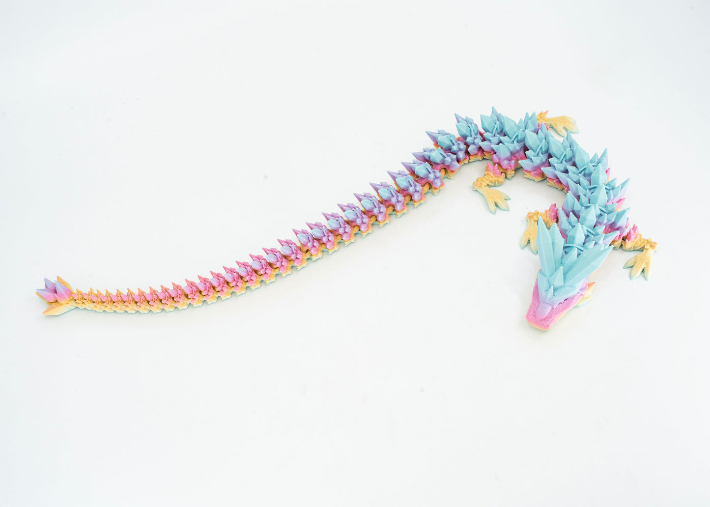 articulated crystal dragon