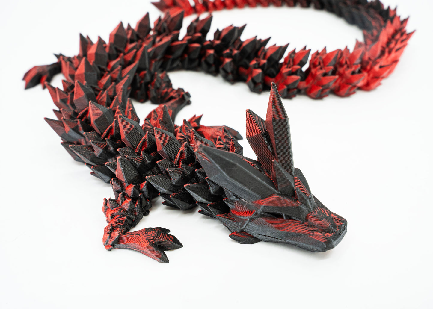 articulated crystal dragon