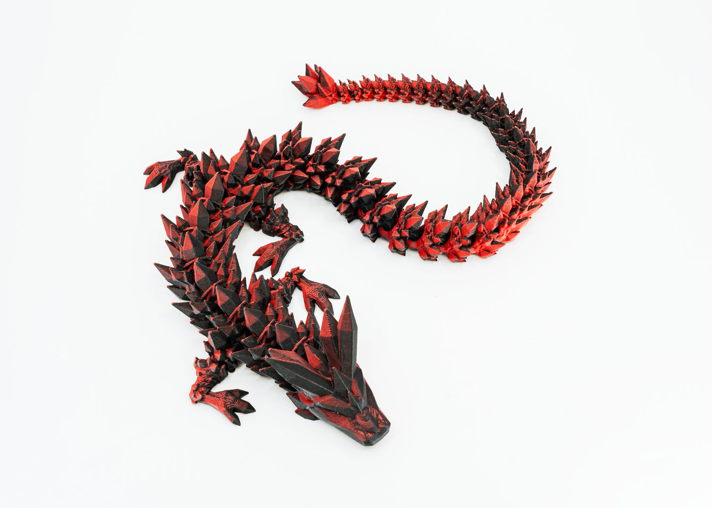 articulated crystal dragon