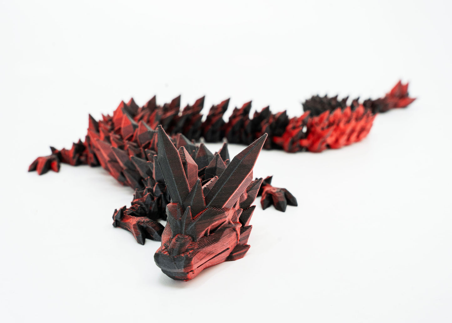 articulated crystal dragon